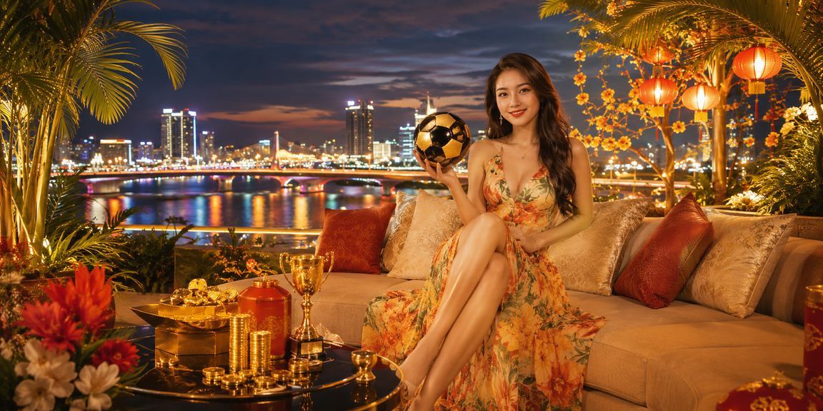 Người dùng Đà Nẵng theo dõi trận bóng và thực hiện giao dịch trên điện thoại trong dịp Tết